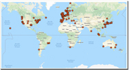 WAMIT usage map