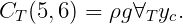 CT (5, 6) = ρg∀Tyc.
