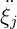 ξ
 j
